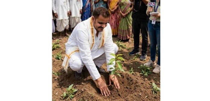 रूपेश पाण्डेय, Rupesh Pandey, पीएम नरेंद्र मोदी, Narendra Modi Birthday, पीएम मोदी जन्मदिन, मोदी जन्मदिन 2026, बगहा न्यूज़, Bagaha News, पश्चिमी चंपारण, Bihar News, Bihar Politics, बगहा राजनीति, एक पेड़ मां के नाम, पौधरोपण अभियान, वृक्षारोपण, प्रधानमंत्री मोदी, 17 सितंबर 2026, बिहार राजनीति, स्थानीय समाचार